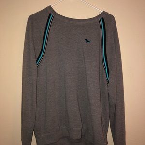 PINK grey Sweatshirt